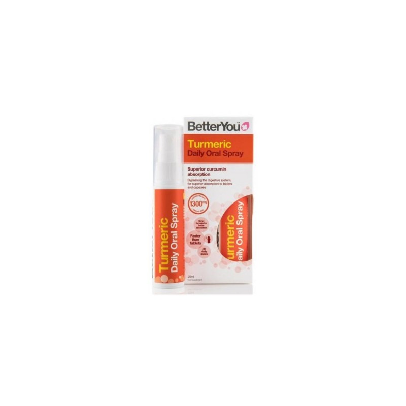 BetterYou Turmeric Daily Oral Spray 25ml