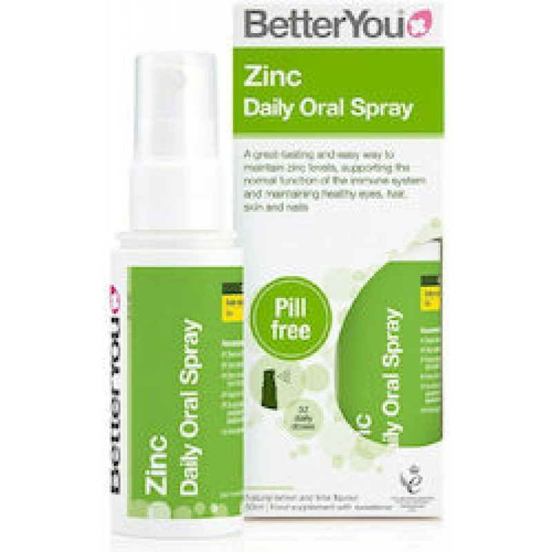 BetterYou Zinc Daily Oral Spray 50ml Lemon Lime 3