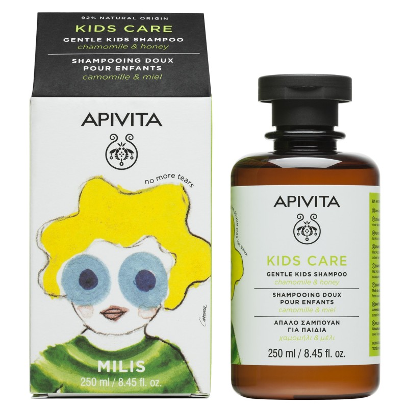 APIVITA KIDS ΣΑΜΠΟΥΑΝ με χαμομήλι & μέλι 250ML