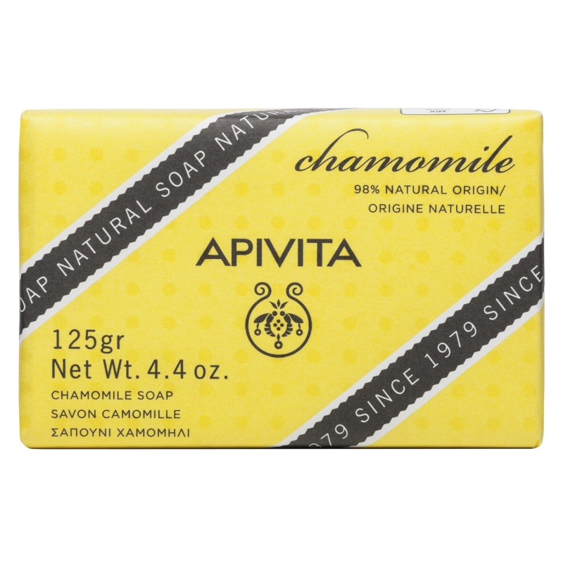 Apivitia Natural Soap Χαμομήλι 125gr