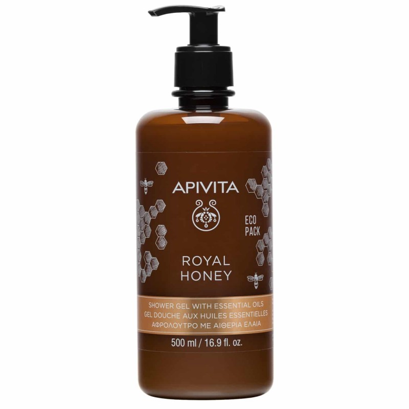 APIVITA ECO PACK - ROYAL HONEY ΚΡΕΜΩΔΕΣ ΑΦΡΟΛΟΥΤΡΟ 500ML APIVITA ECO PACK - ROYAL HONEY ΚΡΕΜΩΔΕΣ ΑΦΡΟΛΟΥΤΡΟ 500ML
