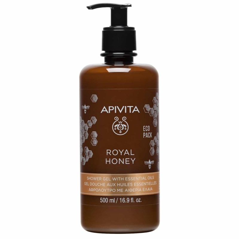 APIVITA ECO PACK - ROYAL HONEY ΚΡΕΜΩΔΕΣ ΑΦΡΟΛΟΥΤΡΟ 500ML