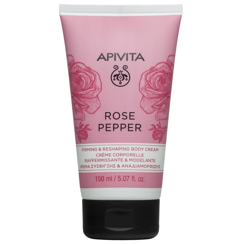 APIVITA ROSE PEPPER ΚΡΕΜΑ ΣΥΣΦΙΓΞΗΣ & ΑΝΑΔΙΑΜΟΡΦΩΣΗΣ 150ML