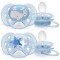 AVENT ULTRA SOFT ΠΙΠΙΛΑ ΣΙΛΙΚΟΝΗΣ 6-18Μ BOY 2ΤΜΧ SCF223/03