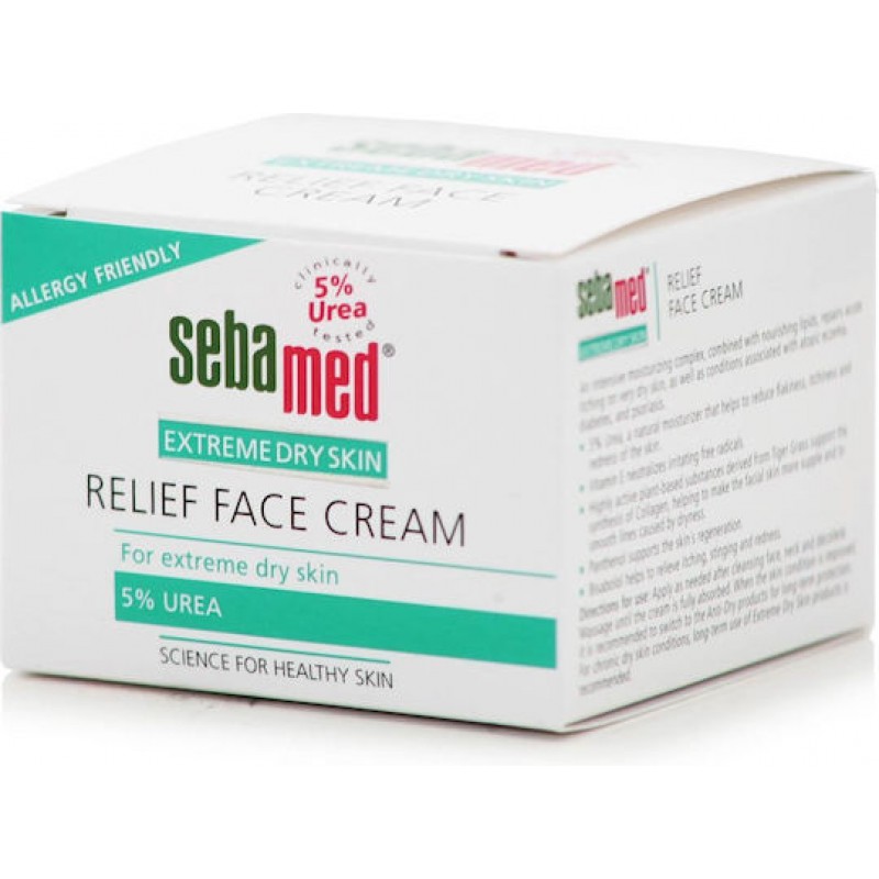 Sebamed Ενυδατική & Αναπλαστική Κρέμα Προσώπου Ημέρας με Πανθενόλη & Centella Asiatica 50ml