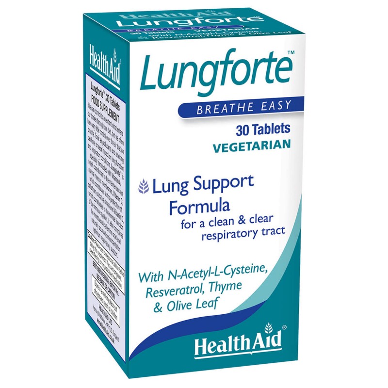 H/AID LUNGFORTE 30tabs