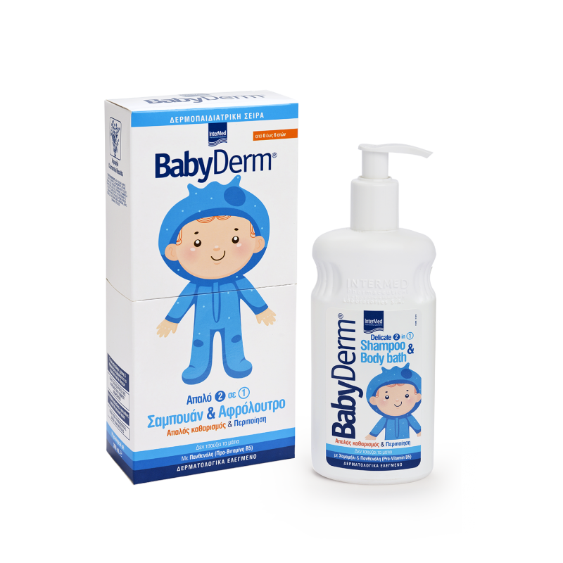 InterMed BabyDerm Shampoo & Body Bath 300mL