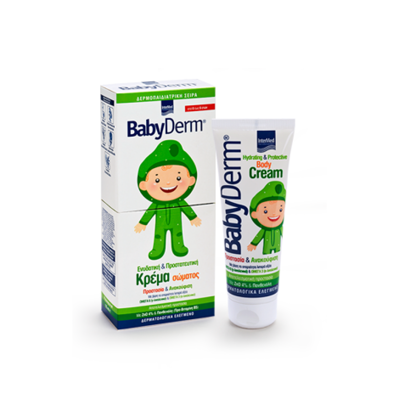 InterMed BabyDerm hydrating & Protective body cream 0-6 Ετών 125mL