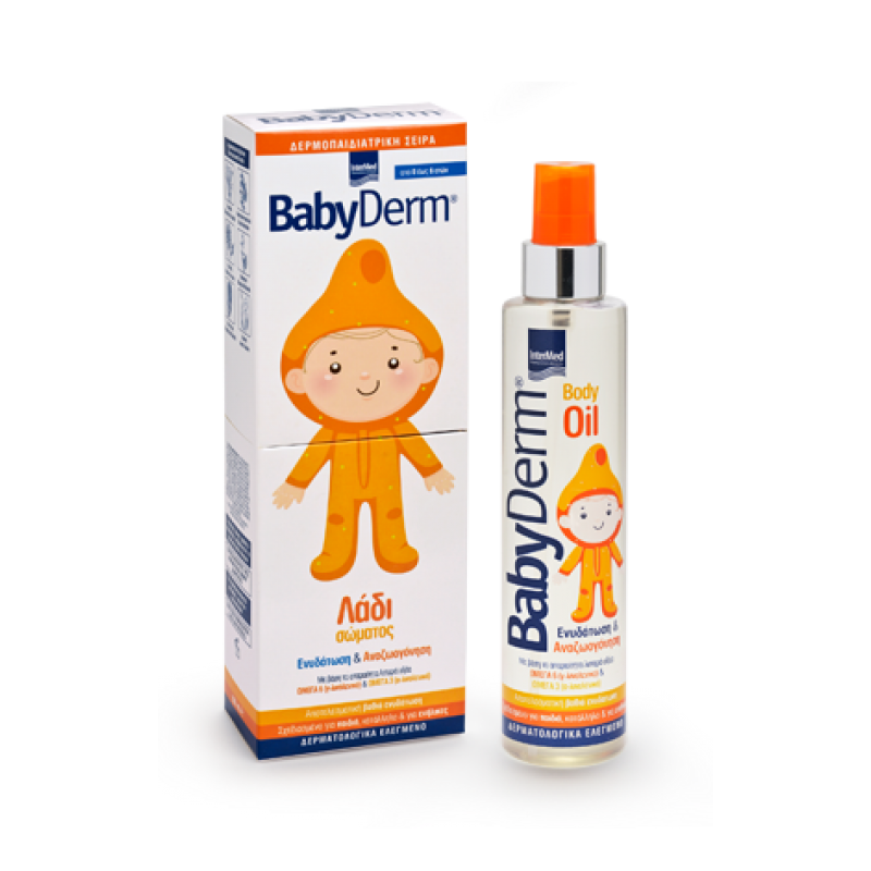 InterMed BabyDerm Body Oil 200mL