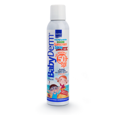 InterMed BabyDerm Invisible Sunscreen Spray spf 50+ for Kids 200mL