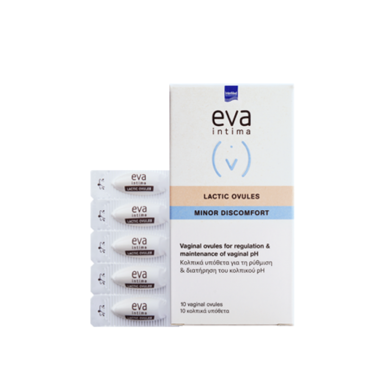 InterMed Eva Intima LACTIC 10 vaginal ovules