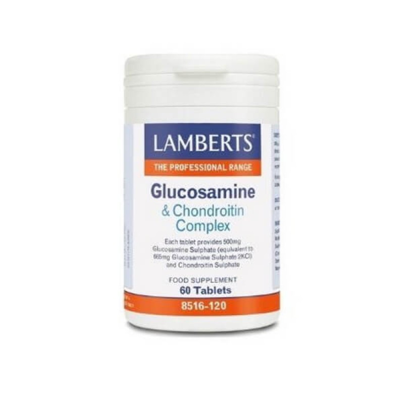 LAMBERTS GLUCOSAMINE & CHONDROITIN COMPLEX 60TABS