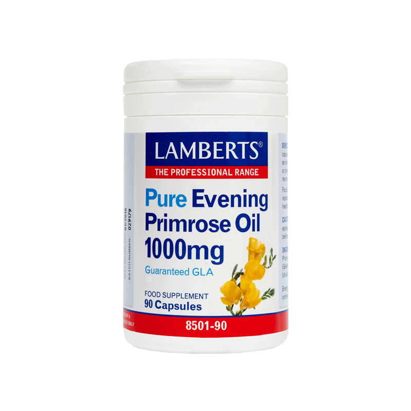 LAMBERTS Pure Evening Primrose Oil 1000mg 90CAPS