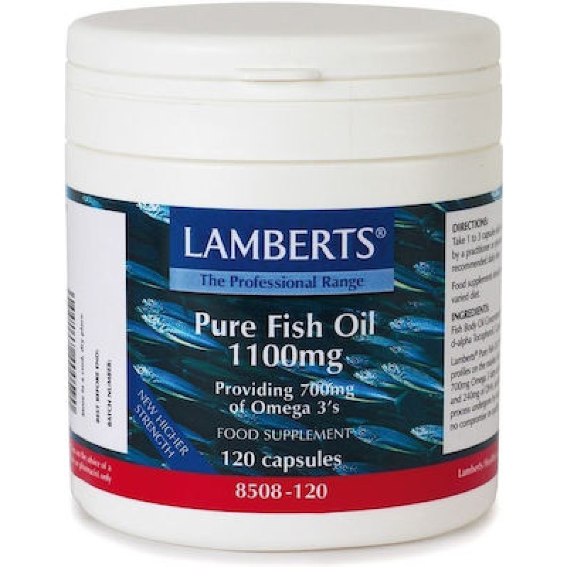 LAMBERTS PURE FISH OIL 1100MG (EPA) 120CAPS (Ω3)