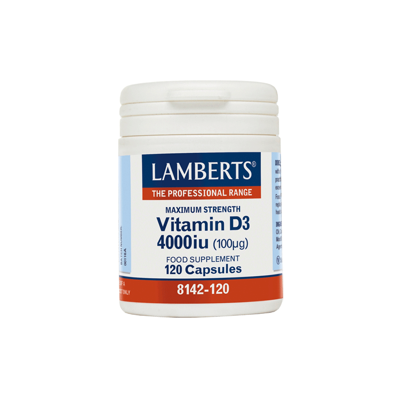 Lamberts Vitamin D3 4000iu 120 caps