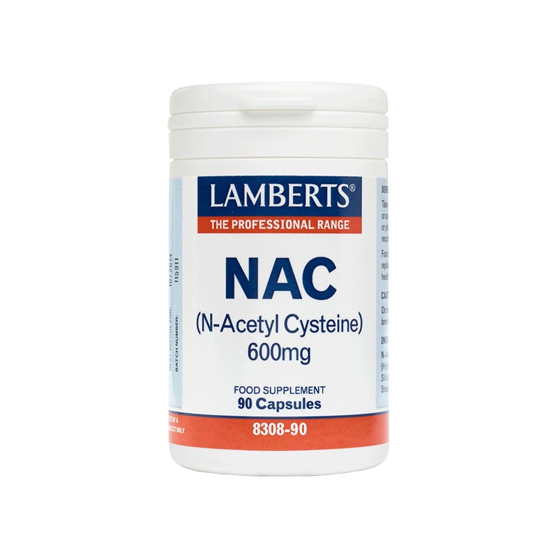 LAMBERTS N-ACETYL CYSTEINE (NAC) 600mg 90CAPS