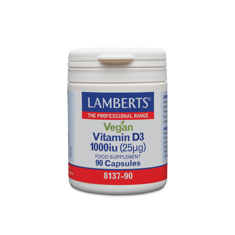 Lamberts Vegan Vitamin D3 1000IU 25mg