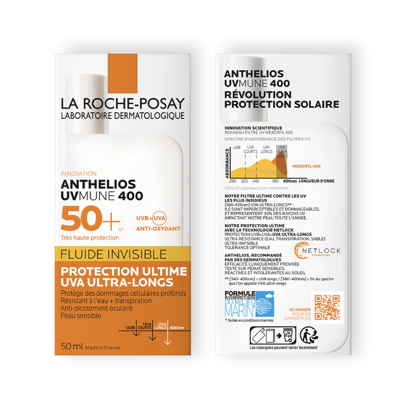 La Roche-Posay ANTHELIOS UVMUNE400 spf50+ Invisible Fluid 50ml