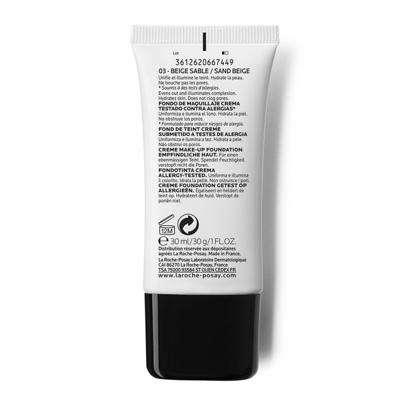 Toleriane Teint Water-Cream 03 Make-up σε Κρεμώδης Εύπλαστη Υφή 30ml