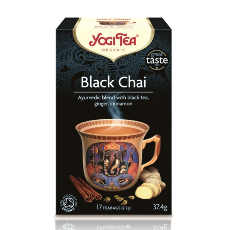 Yogi tea Bιολογικό τσάι Black tea (μαύρο τσάι) 17 Φακελάκια