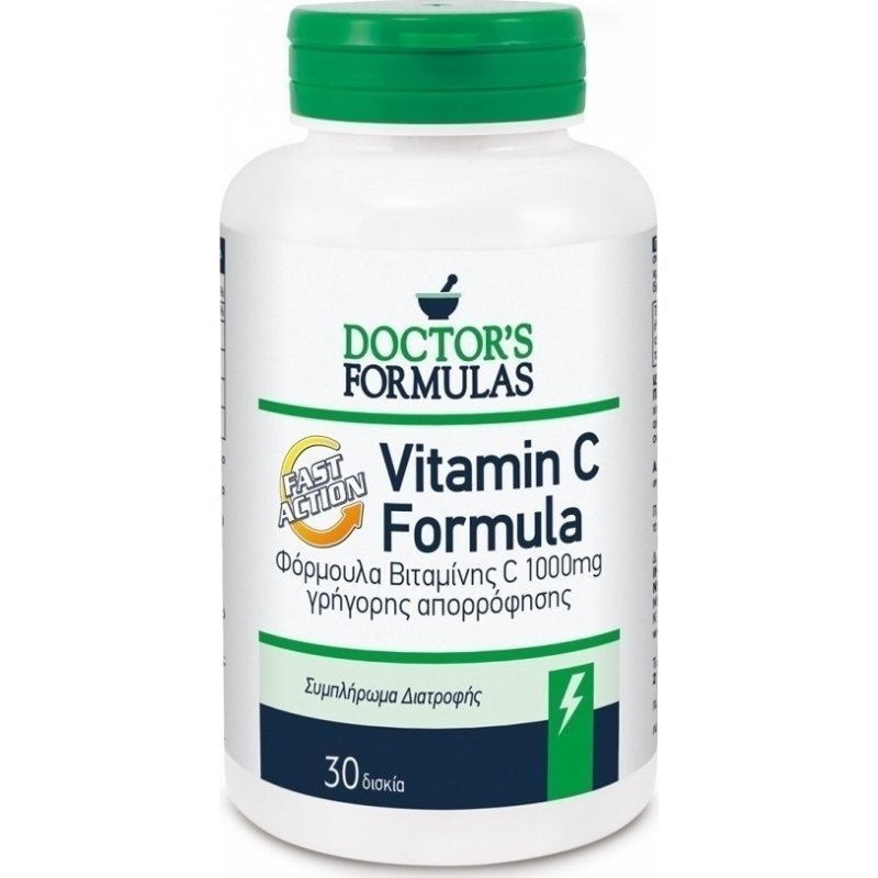 Doctor\'s Formula Vitamin C Formula Fast Action 30 Δισκία