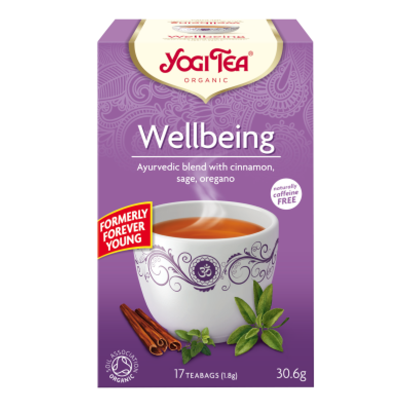 Yogi tea Bιολογικό τσάι Wellbeing 17 Φακελάκια.