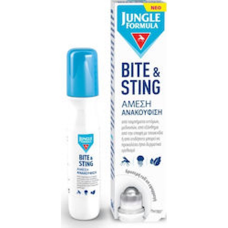 Omega Pharma  Jungle Formula Bite & Sting για Άμεση Ανακούφιση 15ml