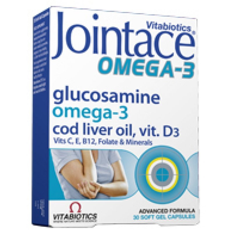 VITABIOTICS Jointace Omega 3 & Glucosamine, 30 caps