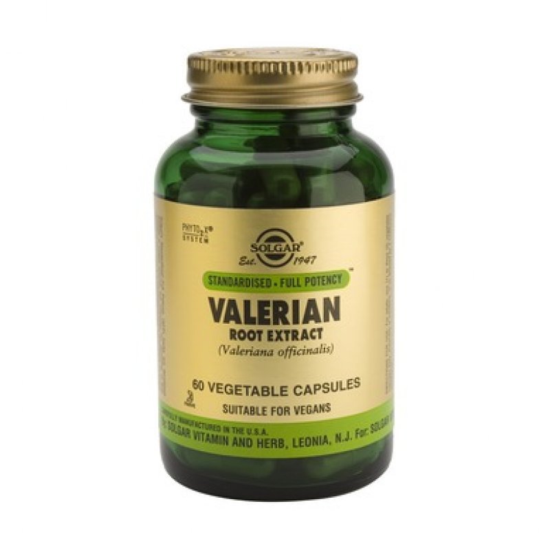 SOLGAR Valerian Root Extract 60 caps
