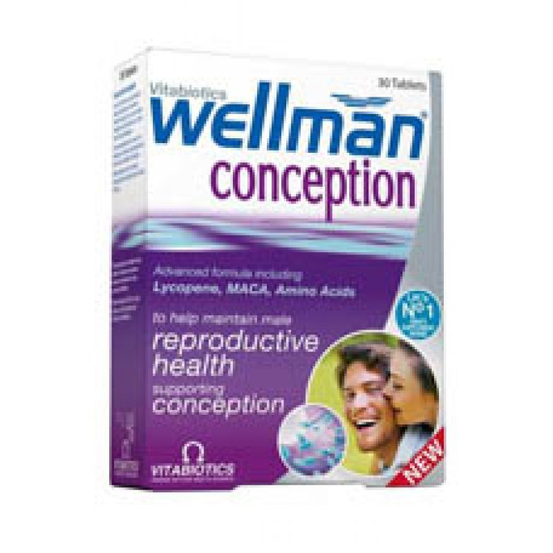 VITABIOTICS Wellman Conception, 30 tabs