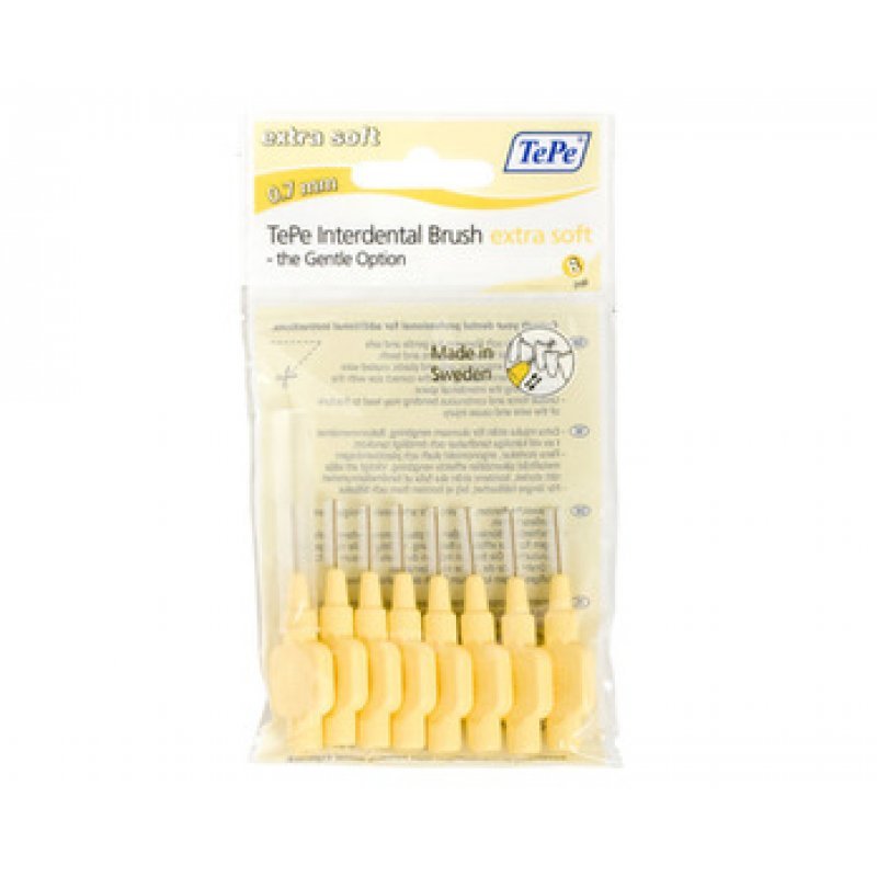 TEPE  - Interdental Brush  0.7 mm Κίτρινο Extra Soft