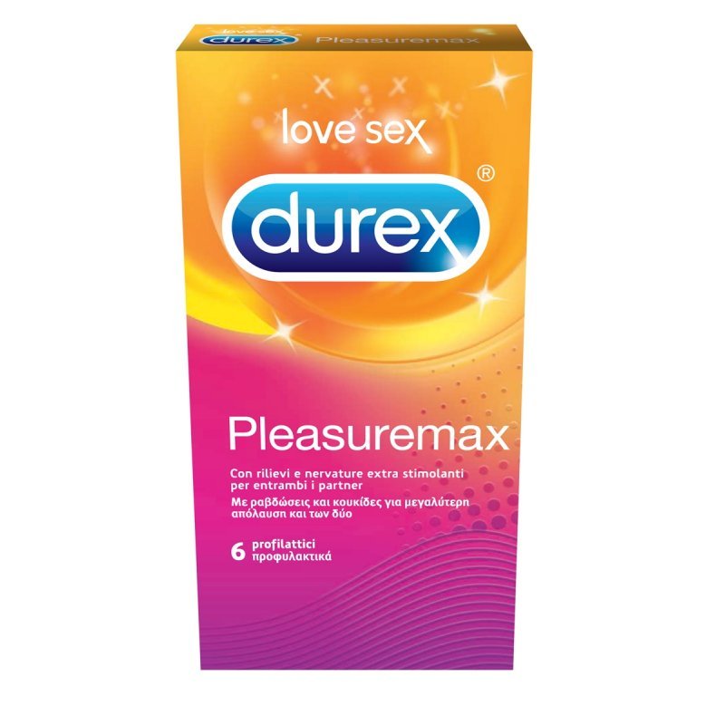 DUREX - Pleasuremax 6 τεμάχια