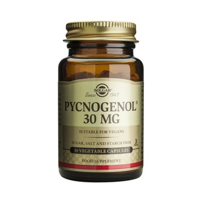 SOLGAR Pycnogenol 30mg 60veg. caps