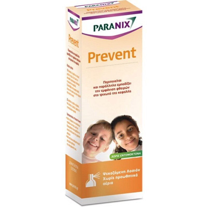 OMEGA PHARMA - Paranix Prevent Spray Lotion για Ψείρες 100ml