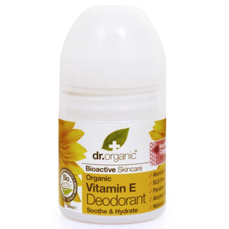 Dr Organic Vitamin E Deodorant  50ml