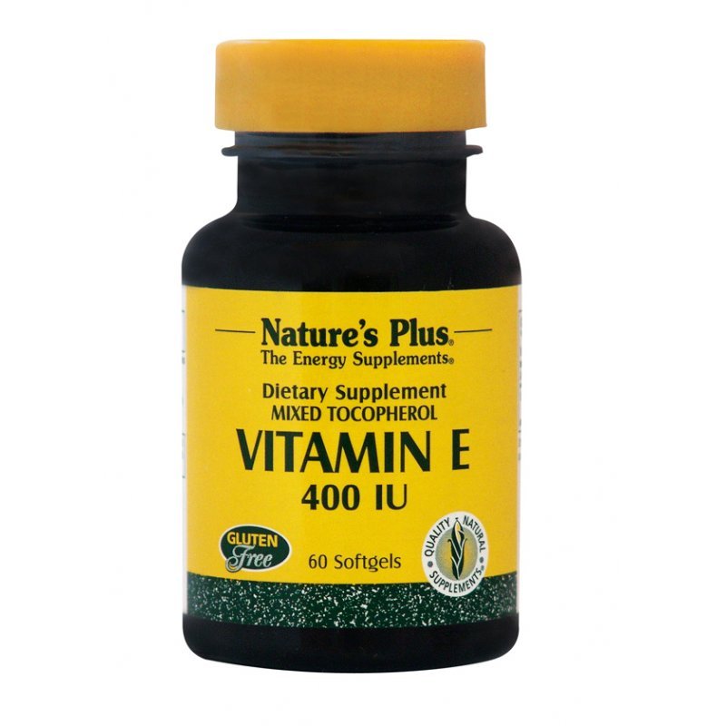 Nature\'s Plus vitamin E 400IU 60caps