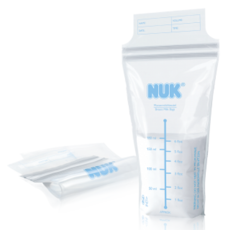 NUK Σακουλάκια αποθήκευσης μητρικού γάλακτος 25 τμχ
