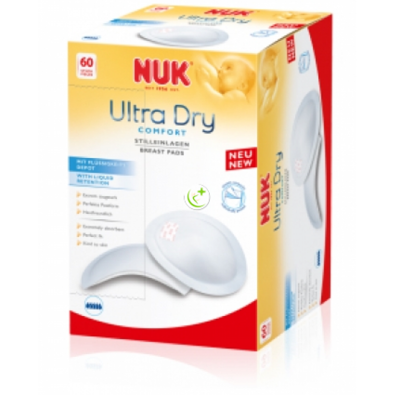 NUK - Επιθέματα Στήθους Ultra Dry Comfort 60τμχ
