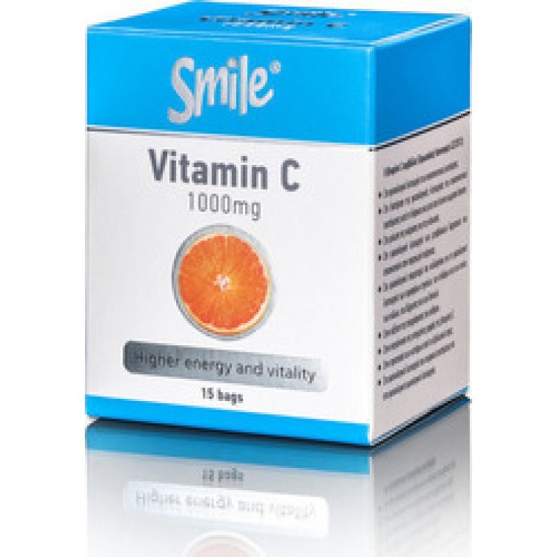 AM HEALTH Smile Vitamin C 1000mg 15 Φακελάκια