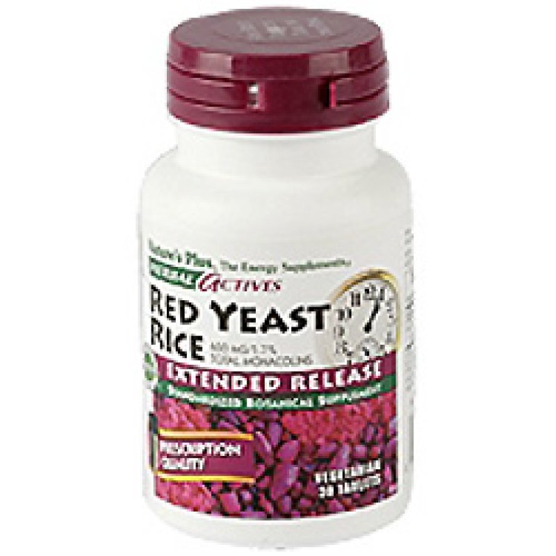 Nature\'s Plus red yeast rice extended release 600mg 30 vcaps