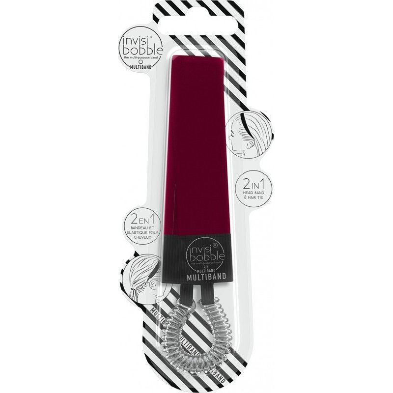 INVISIBOBBLE MULTIBAND RED-Y TO RUMBLE 2 IN 1 HEAD BAND & RING 1τμχ