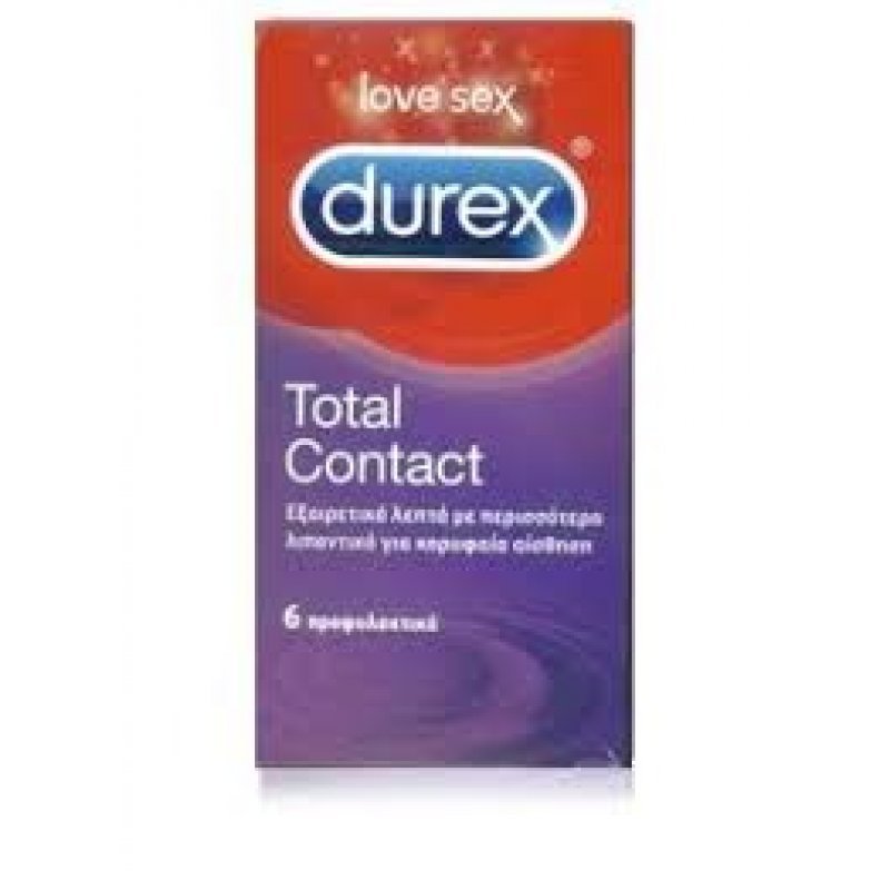 DUREX - Total Contact 6 τεμάχια
