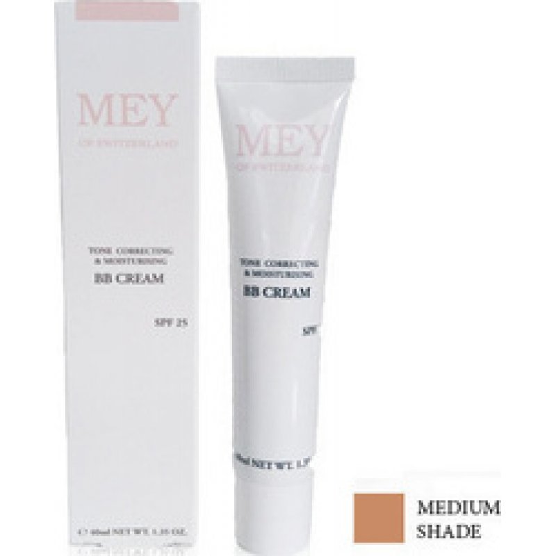 MEY  BB Tone Correcting & Moisturising Cream Medium SPF25 40m