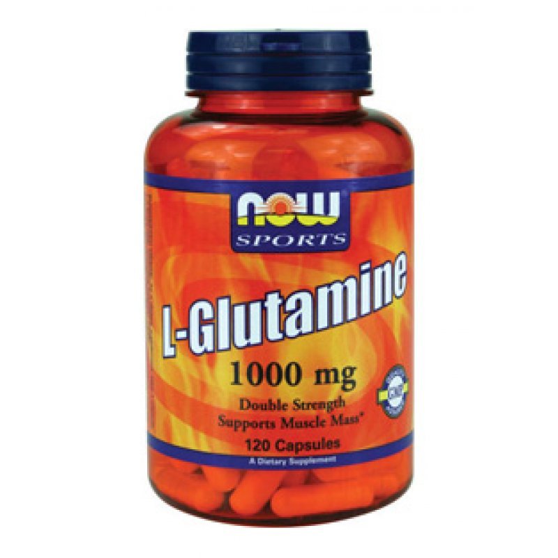 NOW FOODS, L-Glutamine 1000mg, 120 caps