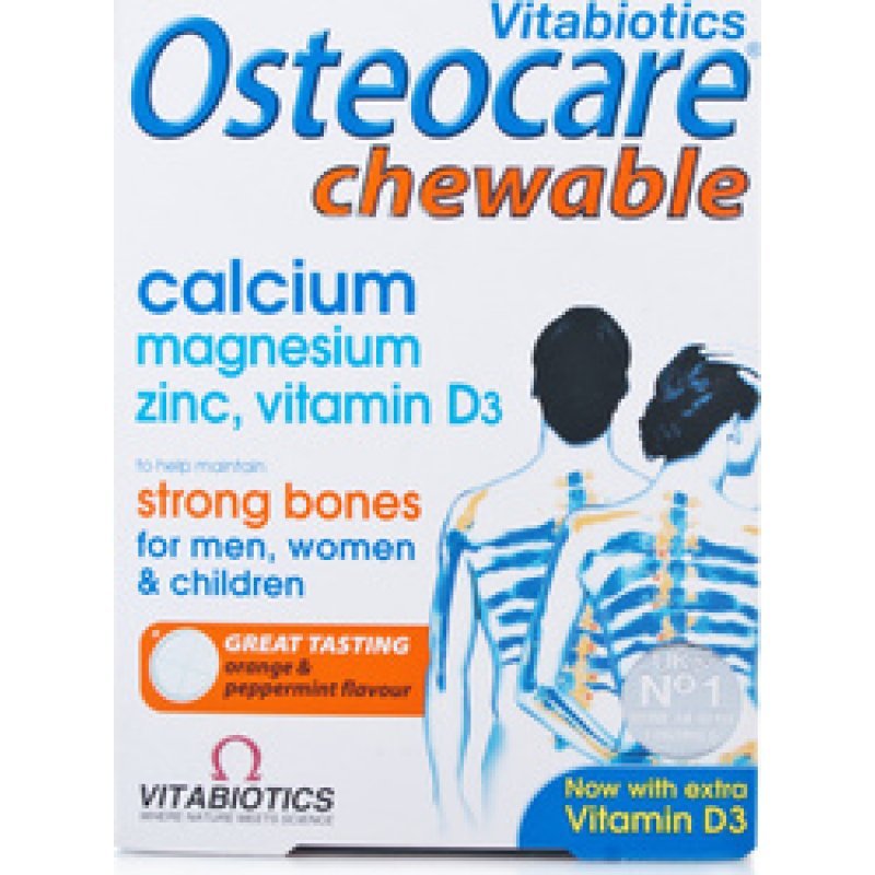 VITABIOTICS Osteocare Chewable 30 μασώμενες ταμπλέτες