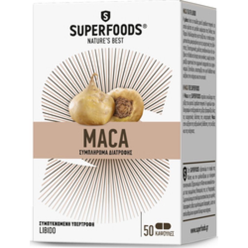 SUPERFOODS Maca 50caps