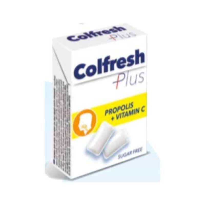 Colfresh Plus propolis & Vitamin C Τσίχλες Για Το Λαιμό 24gr