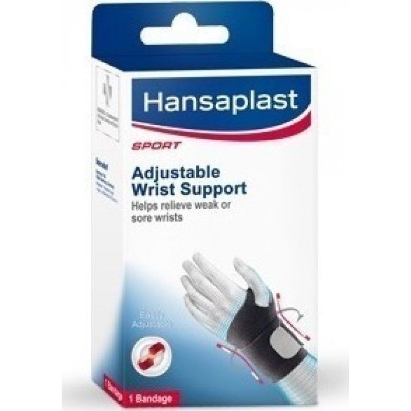 Hansaplast Adjustable Wrist Support 02578 Ρυθμιζόμενο Περικάρπιο 1ΤΕΜ