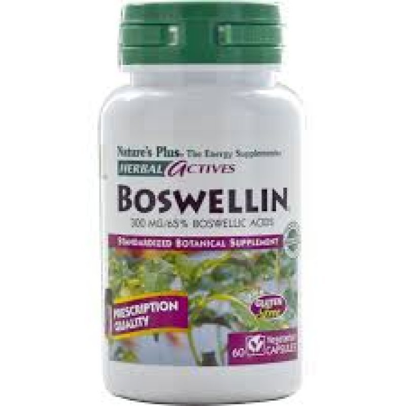 Nature\'s Plus, Boswellin 300 mg, 60 vcaps