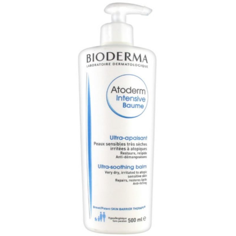 Bioderma Atoderm Intensive Baume Καταπραϋντική & Μαλακτική Φροντίδα για το Ατοπικό Δέρμα, 500mlBioderma